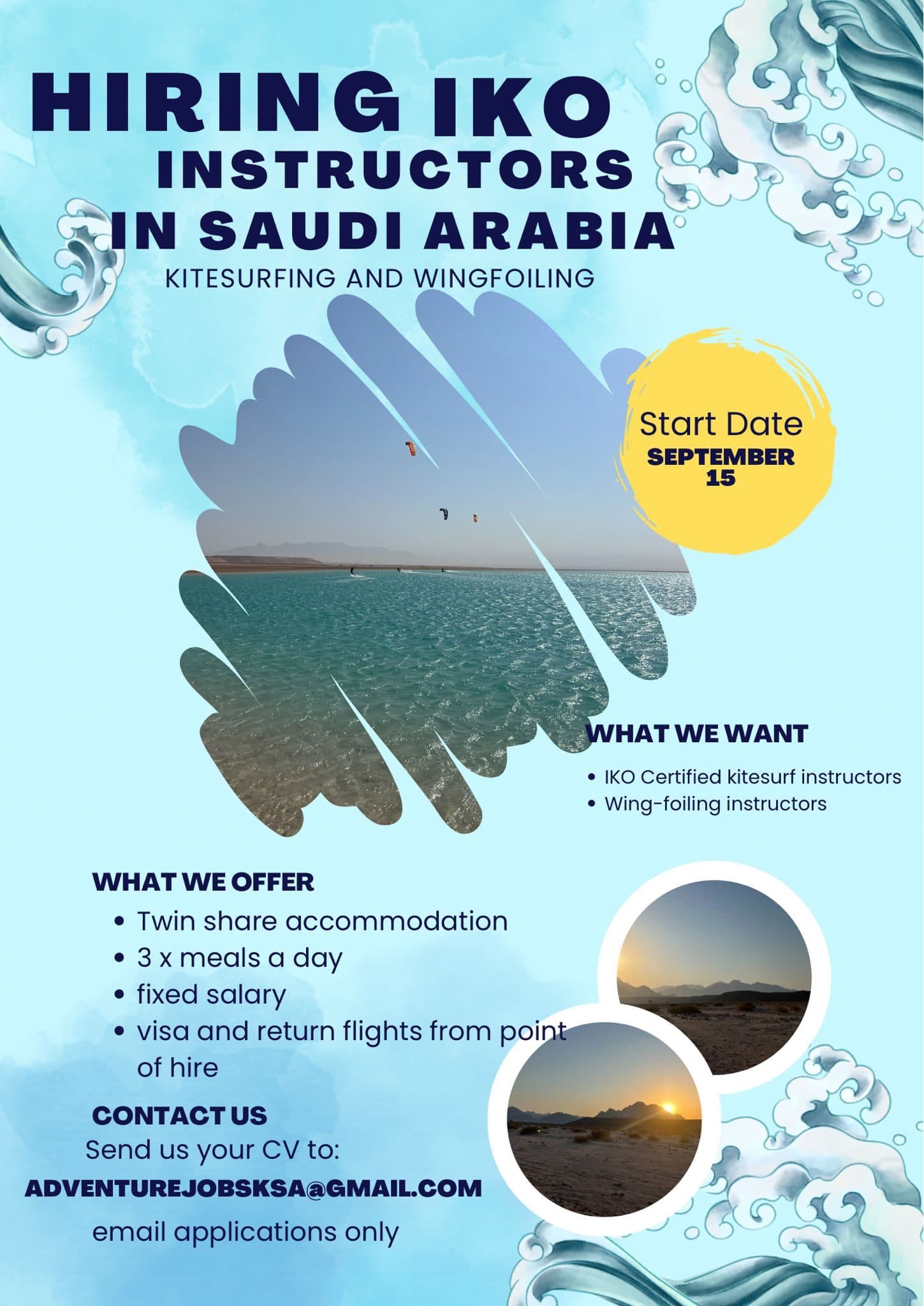 Kitesurfing Instructor Position Available - Featured