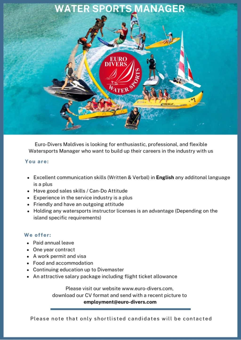 Water Sport Manager